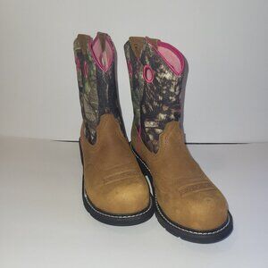Ariat Fatbaby | Steel Toe Non Slip Cowgirl Boots | Women’s 9B | 10012815